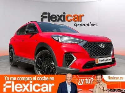 Usado Hyundai Tucson N Line 136 CV (100 kW) 2019 Rojo SUV