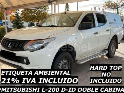 Usado Mitsubishi L200 Motion 178 CV (130 kW) 2015 Blanco Recogida