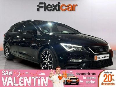 Usado Seat Leon FR 150 CV (110 kW) 2020 Negro Familiar