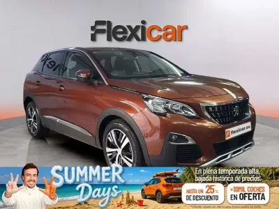 Usado Peugeot 3008 Allure 131 CV (96 kW) 2019 Naranja SUV