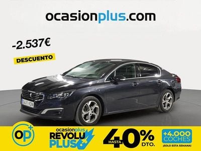 Usado Peugeot 508 Allure 180 CV (132 kW) 2017 Gris Berlina