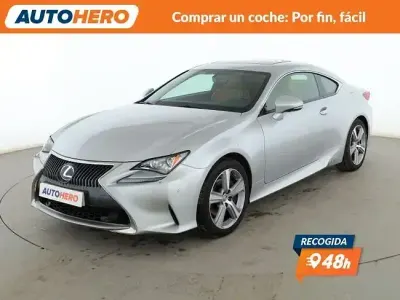 Usado Lexus RC300h Luxury Line 223 CV (164 kW) 2016 Gris Coupe