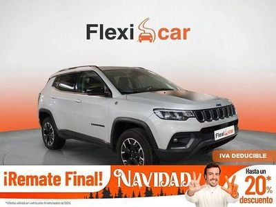 Gris Usado 2022 Jeep Compass Trailhawk SUV | 21.890 € (Precio justo)