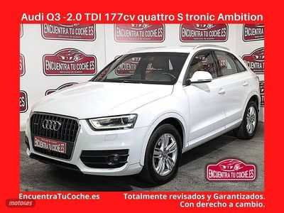 Blanco Usado 2012 Audi Q3 Ambition SUV | 14.900 € (Precio justo)