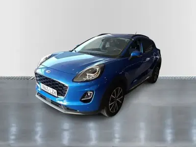 Usado Ford Puma Titanium 125 CV (91 kW) 2022 Azul desert island (metalizado) SUV