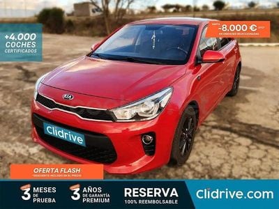 Usado Kia Rio 84 CV (61 kW) 2020 Rojo Berlina