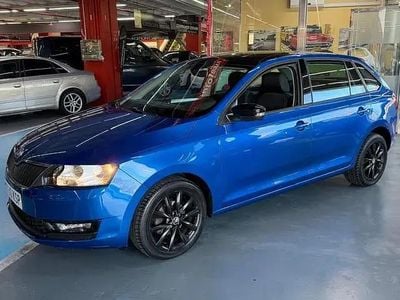 Usado Skoda Rapid Active 95 HP (69 kW) 2018 Azul Citadino