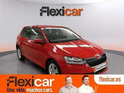 Usado Skoda Fabia Ambition 95 CV (69 kW) 2019 Rojo Utilitario