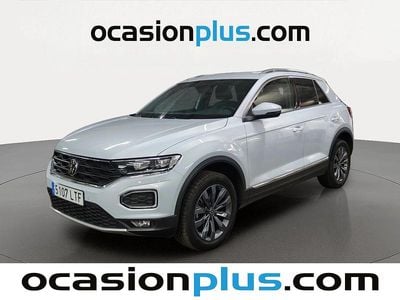 Usado VW T-Roc Sportline 150 CV (110 kW) 2021 Gris plata SUV