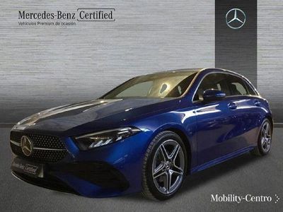 Usado Mercedes A180 AMG line 116 CV (85 kW) 2024 Azul espectra Utilitario