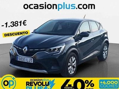 Usado Renault Captur Intens 116 CV (85 kW) 2020 Azul SUV
