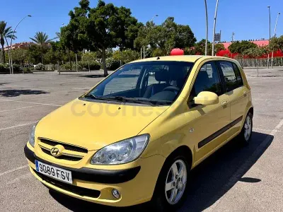 Usado Hyundai Getz GLS 110 CV (80 kW) 2007 Amarillo Utilitario