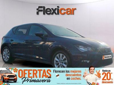 Usado Seat Leon Style 110 CV (80 kW) 2018 Azul