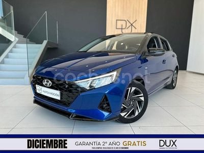 Azul Usado 2021 Hyundai i20 Berlina | 18.390 € (Precio justo)