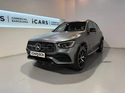 Usado Mercedes GLC300e 313 CV (230 kW) 2024 Gris / plata SUV