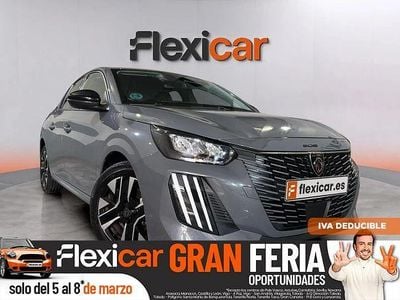 Usado Peugeot 208 Allure 100 CV (73 kW) 2024 Gris Utilitario