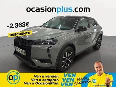 Usado DS Automobiles DS3 Performance 130 CV (95 kW) 2024 Gris / plata SUV