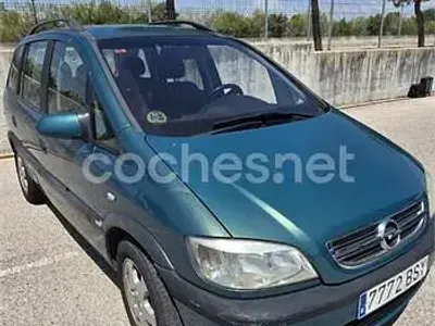Usado Opel Zafira Elegance 125 CV (91 kW) 2002 Verde Monovolumen