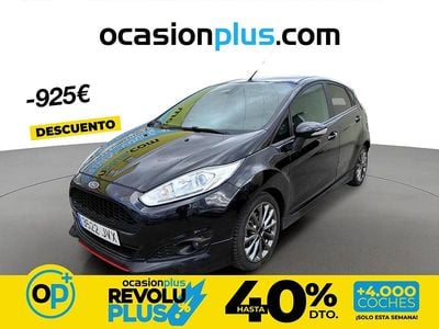 Usado Ford Fiesta ST-Line 125 CV (91 kW) 2016 Negro