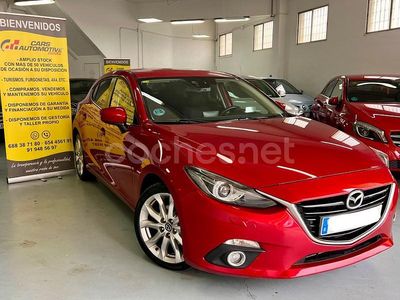 Granate Usado 2014 Mazda 3 Luxury Berlina | 7500 € (Buen precio)