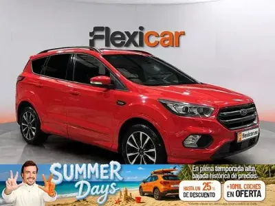 Usado Ford Kuga Titanium 150 CV (110 kW) 2018 Rojo SUV