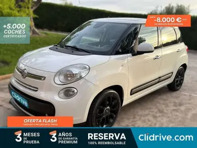 Usado Fiat 500L 84 CV (61 kW) 2013 Blanco Monovolumen