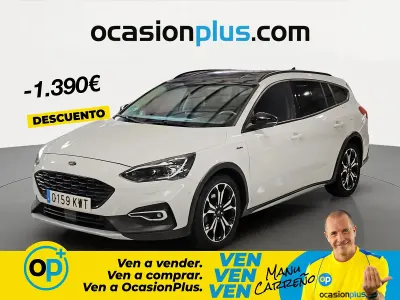 Begagnad Ford Focus Active 125 HK (91 kW) 2019 Vit Kombi