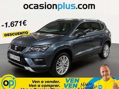 Usado Seat Ateca XCELLENCE 150 CV (110 kW) 2018 Gris SUV