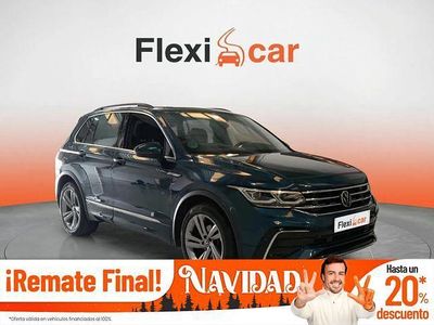 Azul Usado 2021 VW Tiguan R-line SUV | 28.890 € (Un poco caro)