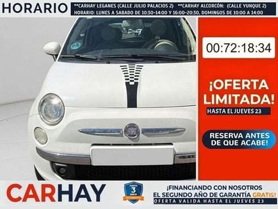 Usado Fiat 500 Lounge 69 CV (50 kW) 2012 Blanco Berlina