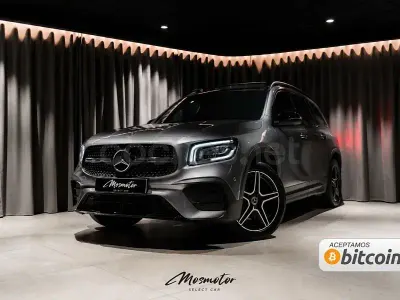 Usado Mercedes GLB200 150 CV (110 kW) 2021 Gris / plata SUV