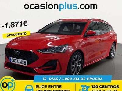 Usado Ford Focus ST-Line 155 CV (114 kW) 2024 Rojo Familiar