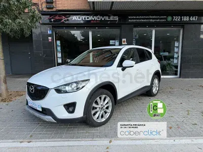 Usado Mazda CX-5 Luxury 150 CV (110 kW) 2014 Blanco SUV