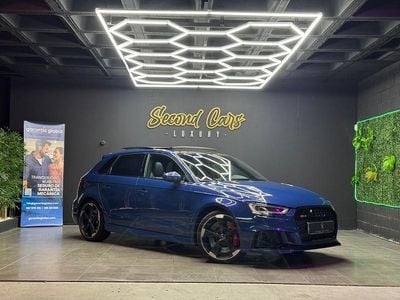 Usado Audi RS3 Sportback 400 CV (294 kW) 2019 Azul Utilitario