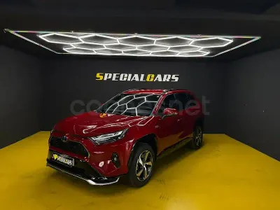 Usado Toyota RAV4 Hybrid Advance 306 CV (225 kW) 2022 Granate SUV