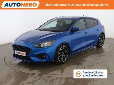 Usado Ford Focus ST-Line 125 CV (91 kW) 2020 Azul Berlina