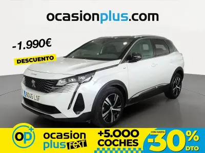 Usado Peugeot 3008 GT 130 CV (95 kW) 2021 Blanco SUV