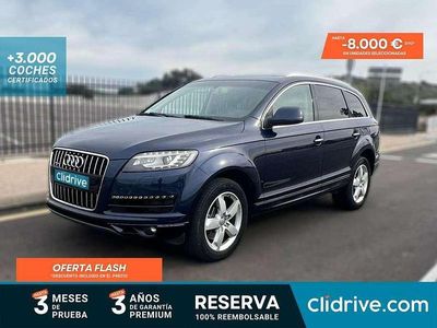 Usado Audi Q7 Premium 241 CV (177 kW) 2014 Azul SUV
