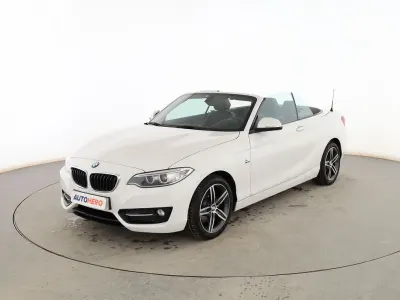 Usado BMW 220 Sport Line 190 CV (139 kW) 2015 Blanco Descapotable