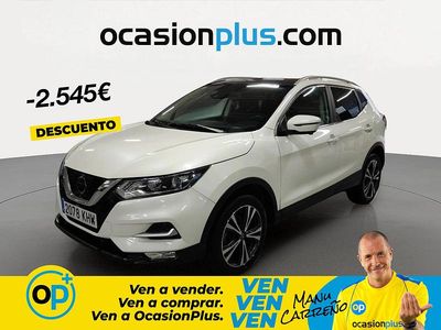 Usado Nissan Qashqai N-Connecta 115 CV (84 kW) 2018 Blanco SUV