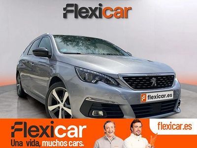 Usado Peugeot 308 SW GT 130 CV (95 kW) 2020 Gris Familiar