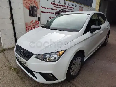 Usado Seat Ibiza Reference 90 CV (66 kW) 2019 Blanco Utilitario