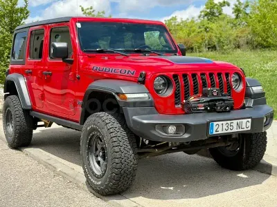 Usado Jeep Wrangler Rubicon 381 CV (280 kW) 2021 Rojo SUV