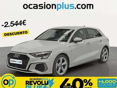 Usado Audi A3 Sportback S-Line 150 CV (110 kW) 2023 Blanco Utilitario