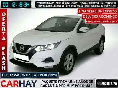Usado Nissan Qashqai Acenta 116 CV (85 kW) 2019 Blanco SUV