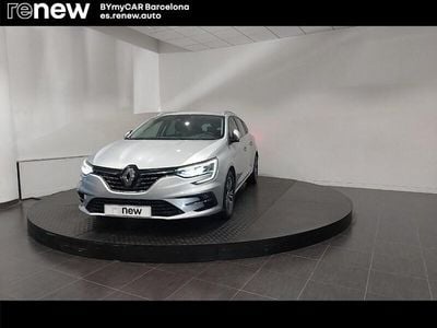 Usado Renault Mégane GrandTour Zen 140 CV (102 kW) 2021 Gris Familiar