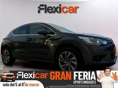 Usado DS Automobiles DS4 Design 120 CV (88 kW) 2015 Gris Berlina