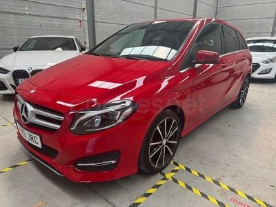 Brugt Mercedes B180 AMG line 109 HK (80 kW) 2016 Rød MPV