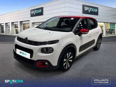 Usado Citroën C3 Feel 99 CV (72 kW) 2018 Blanco Utilitario