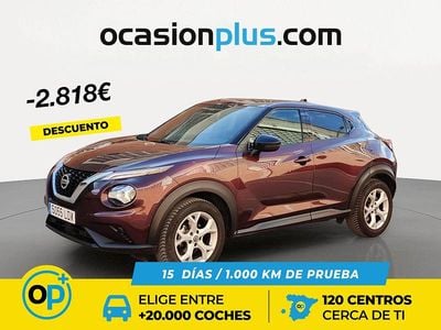Rojo Usado 2020 Nissan Juke N-Connecta SUV | 14.390 € (Precio justo)